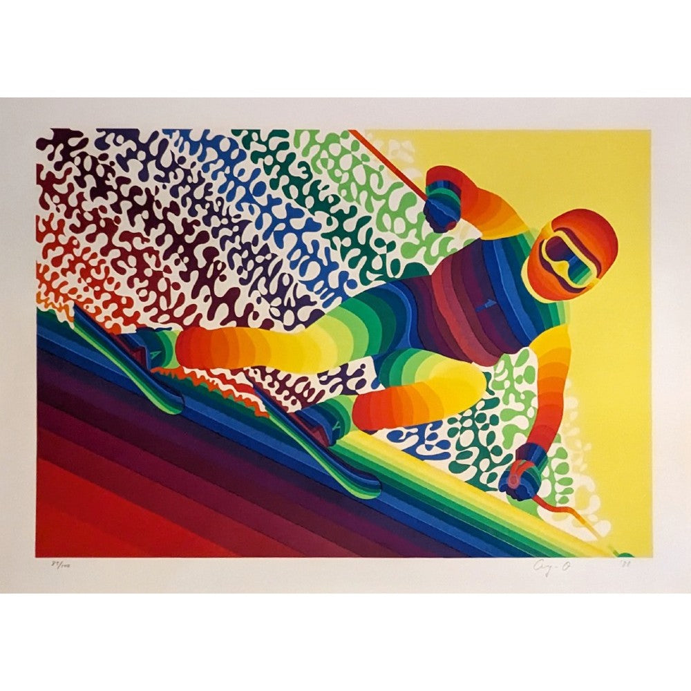 Ay-O - オリンピック - 滑降 (Olympic Games - Alpine Skiing)