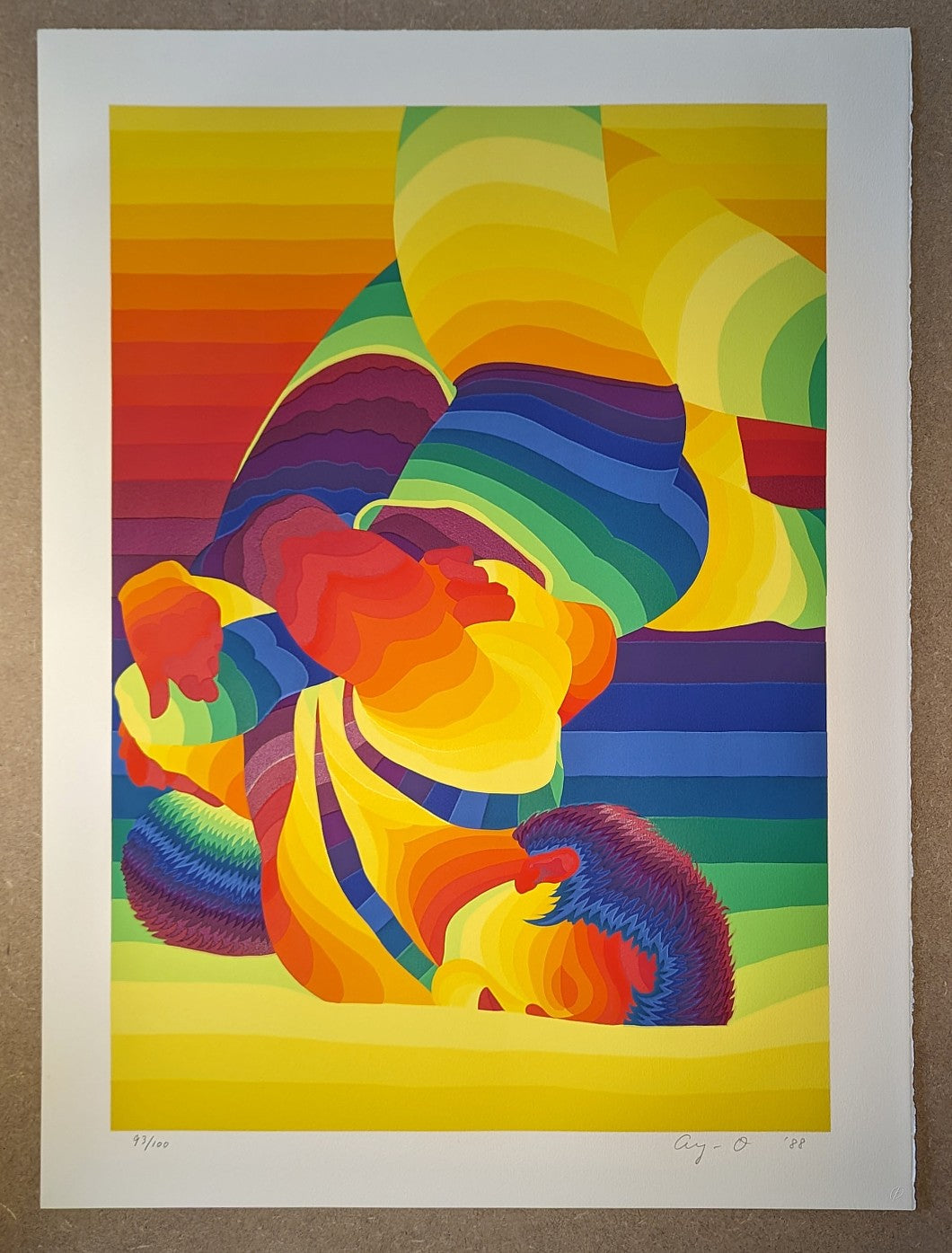 Ay-O - オリンピック - レスリング (Olympic Games - Wrestling)