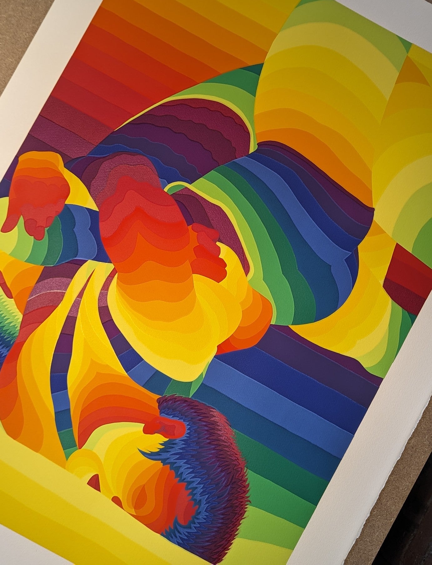 Ay-O - オリンピック - レスリング (Olympic Games - Wrestling)