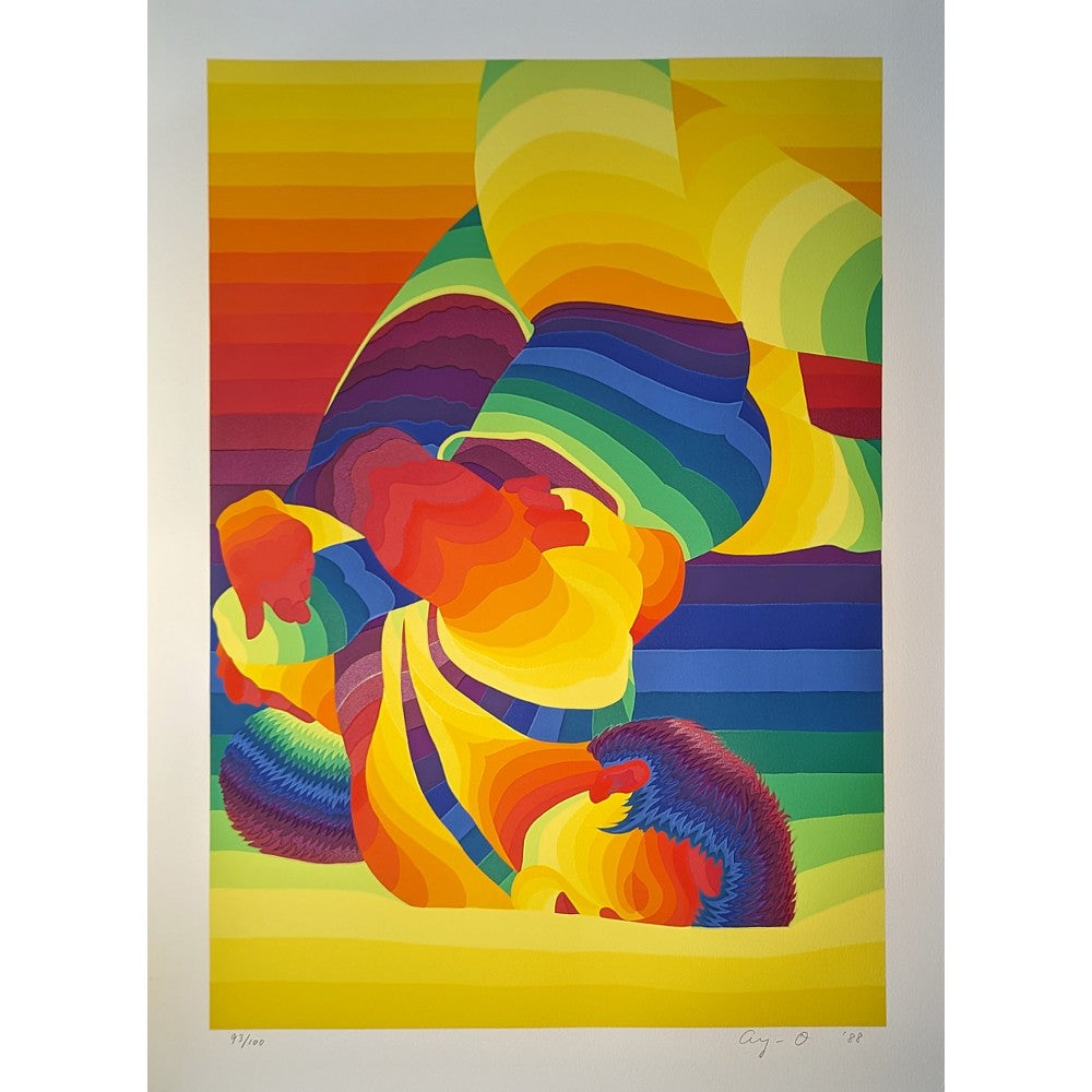 Ay-O - オリンピック - レスリング (Olympic Games - Wrestling)