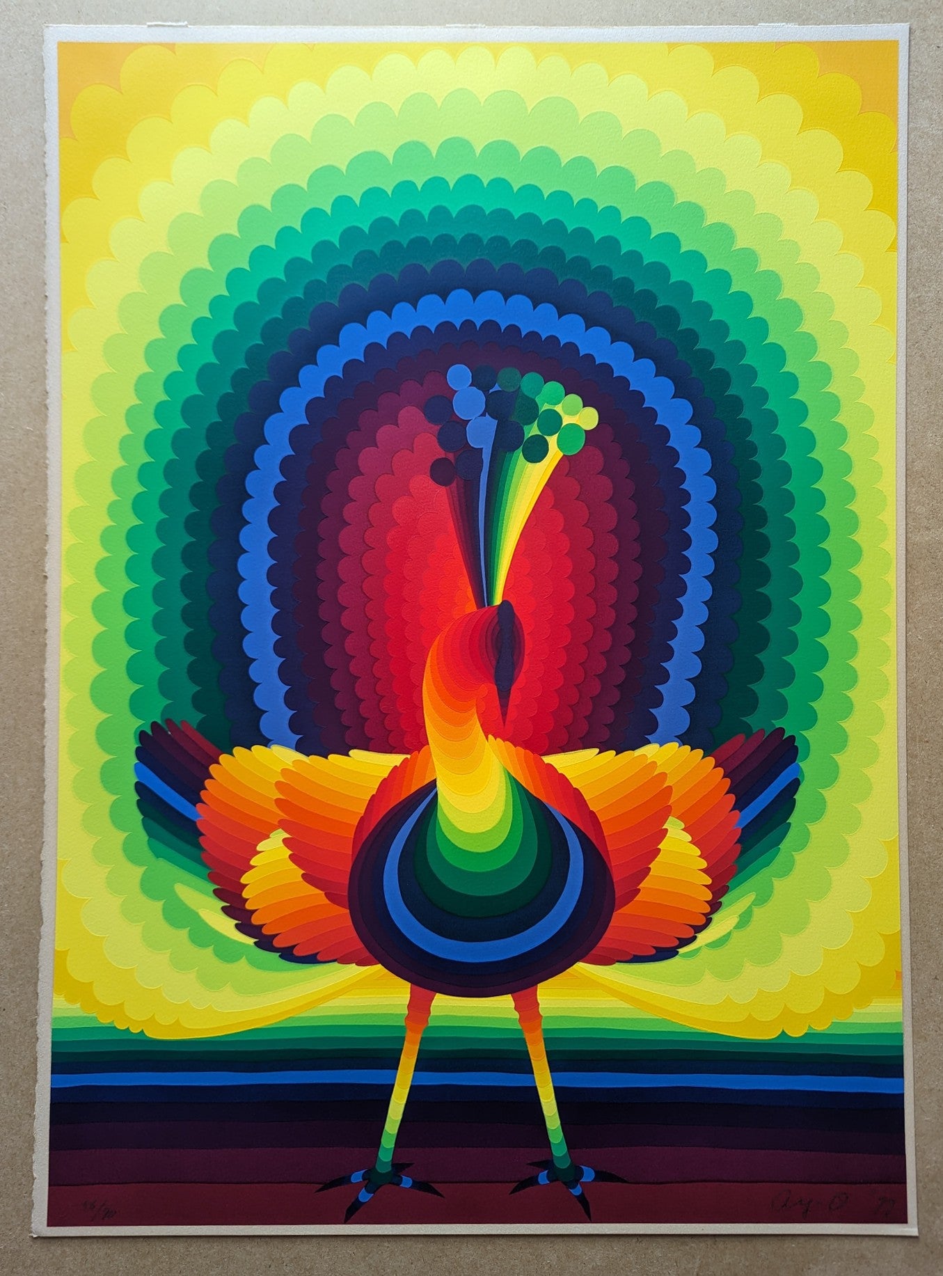 Ay-O - くじゃくの時間 B (Peacock Time B)