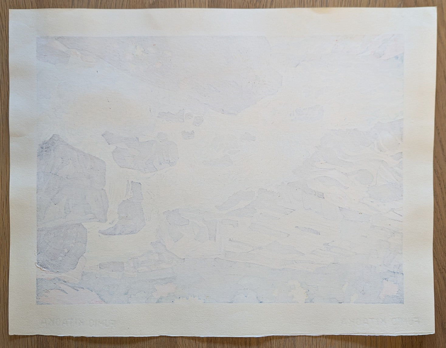 Fumio Kitaoka - 面河渓秋色 (Autumn Colours of Omogo Gorge)