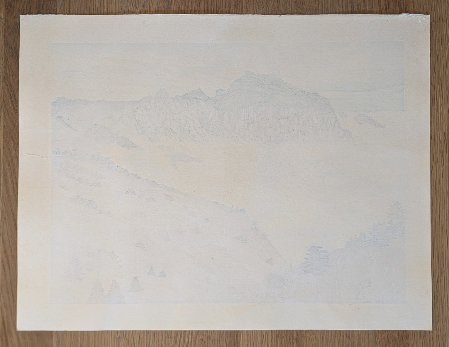 Fumio Kitaoka - 四国の山 (瓶ヶ森) (Mountains of Shikoku (Kamegamori))