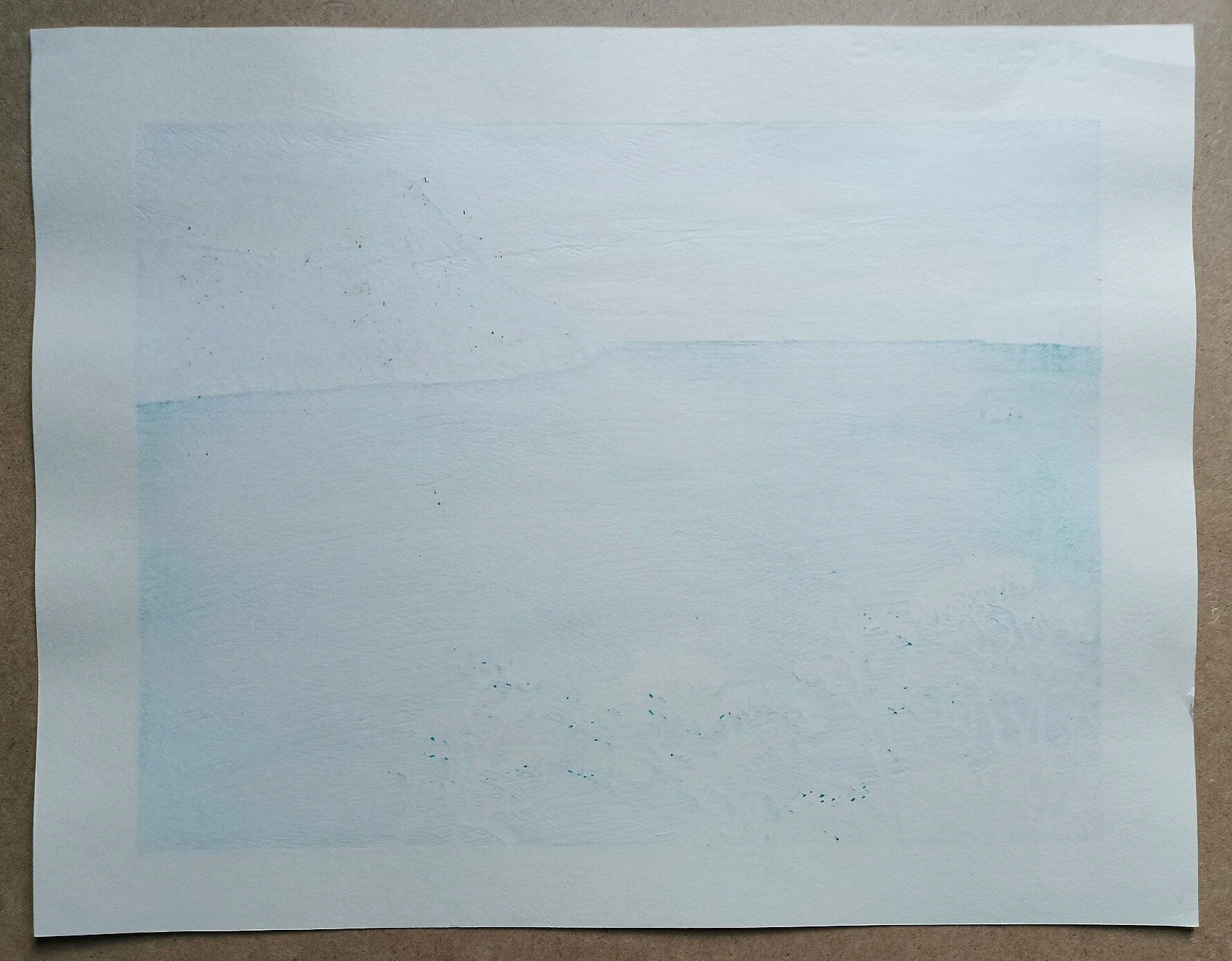 Fumio Kitaoka - 冬の摩周湖 (Lake Mashu in Winter)