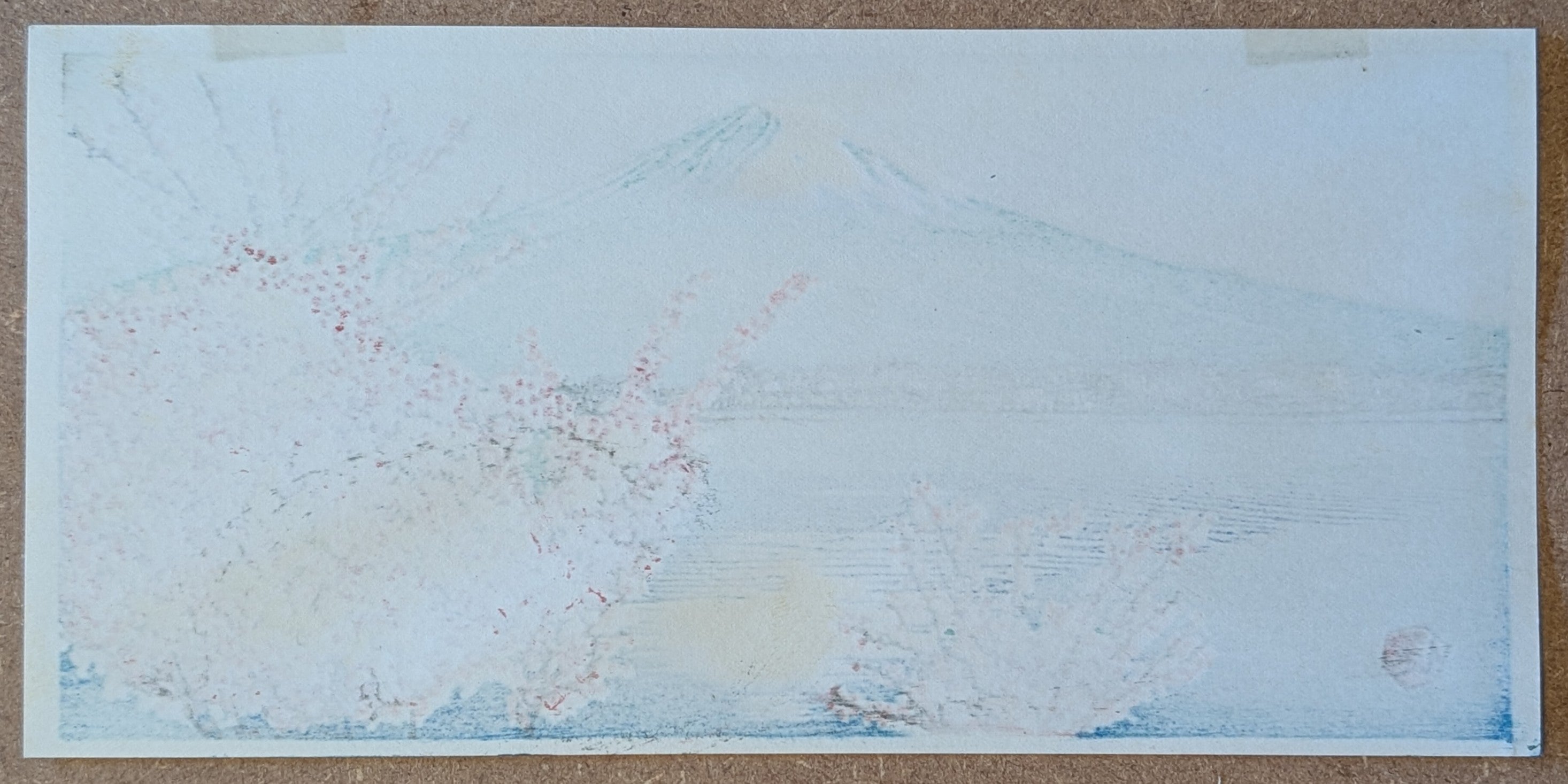 Gihachiro Okuyama - 富士山桜 (Mt.Fuji Cherryblossoms)