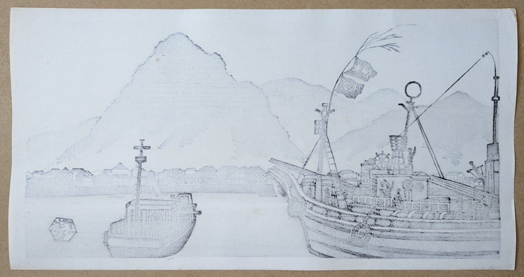 Gihachiro Okuyama - 下田港 (Shimoda Port)