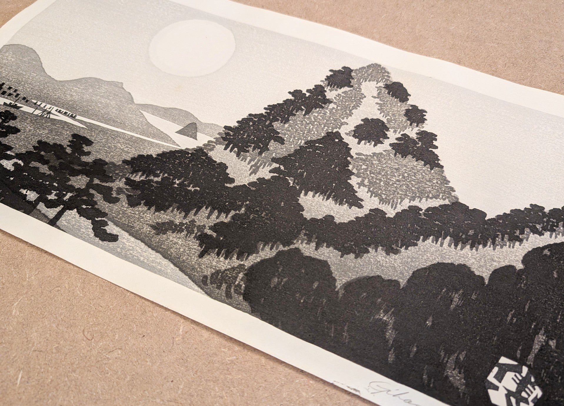 Gihachiro Okuyama - 下田の夜 (Shimoda at Night)