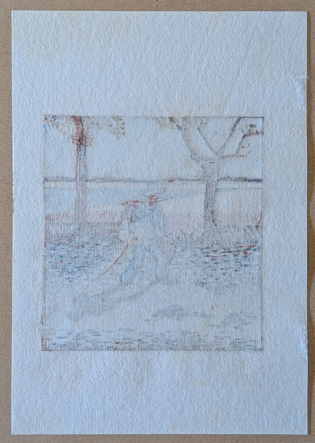 Gihacihro Okuyama - フィンセント・ファン・ゴッホの『タラスコン街道』(Vincent van Gogh - “On the Road to Tarascon”) (1977)