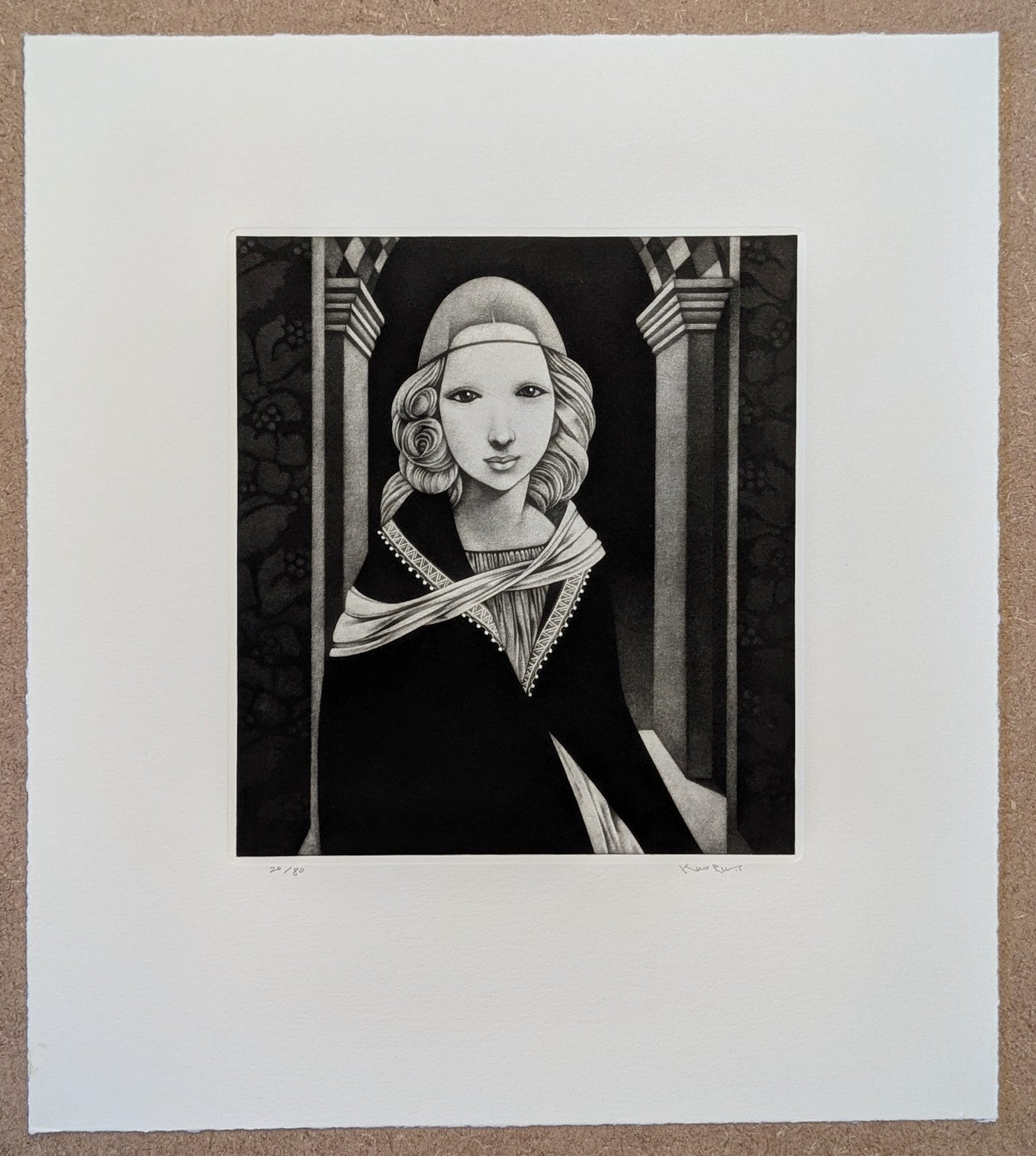 Kaoru Saito - 「古きフィレンツェの女たち」(冬) - The Women of Old Florence (Winter)