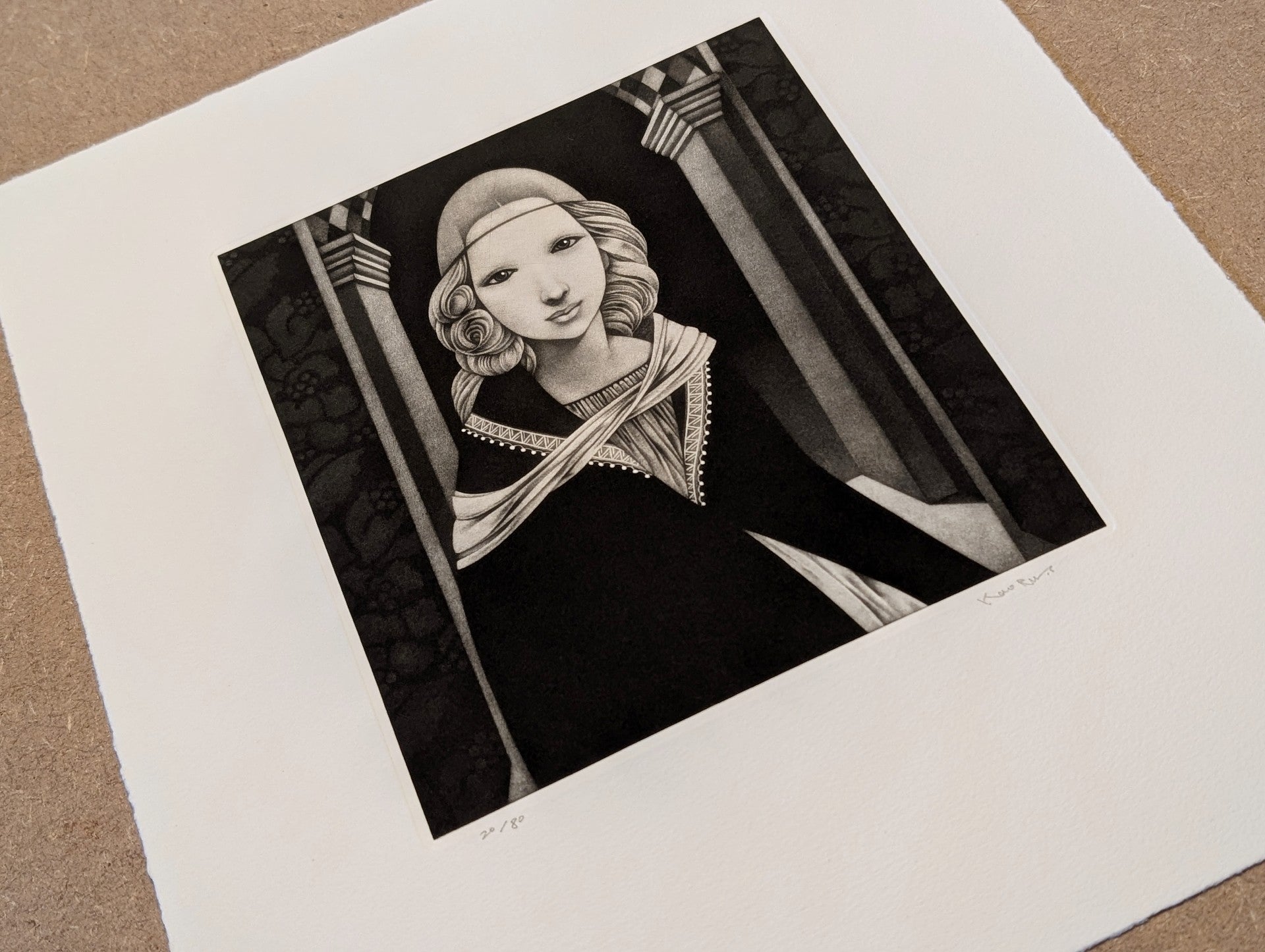 Kaoru Saito - 「古きフィレンツェの女たち」(冬) - The Women of Old Florence (Winter)