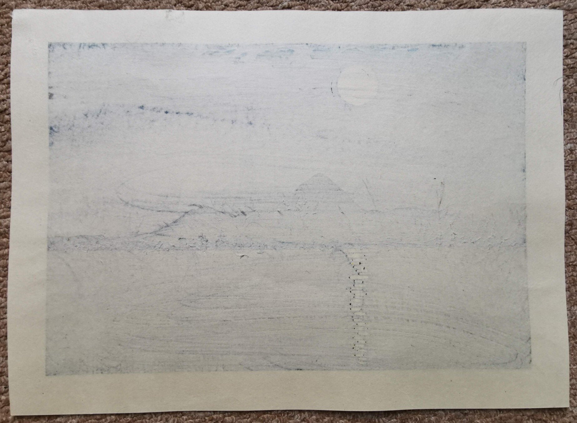 Katsuyuki Nishijima - 湖の月 (Moon over Lake (Biwa))