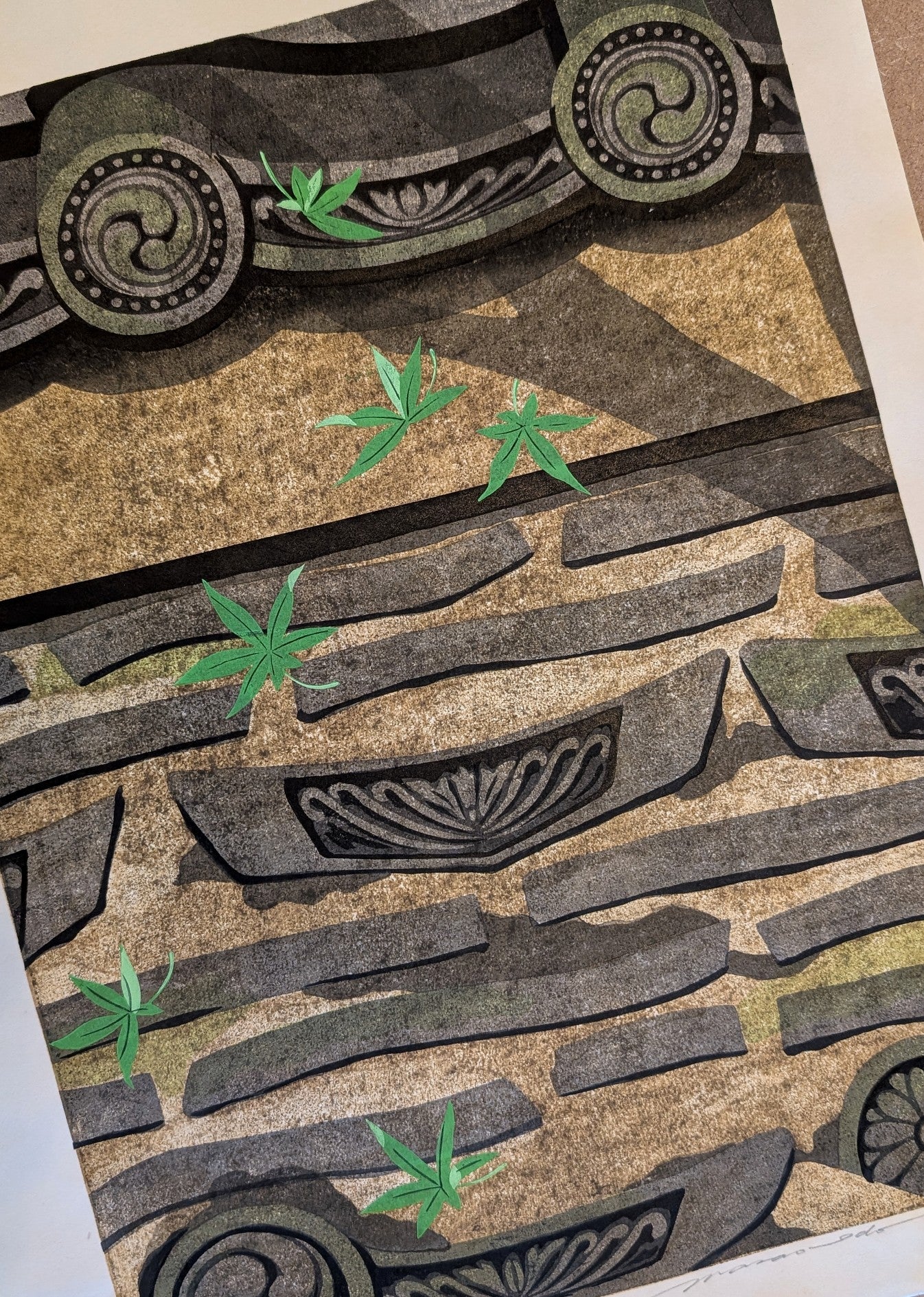 Masao Ido - かわら土べい (Kawara-Tiled Wall)