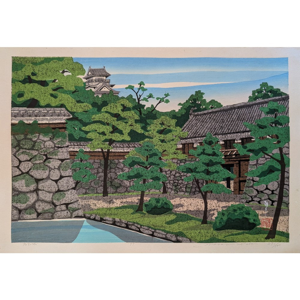 【masa@shrine painter】 Marder 他１点 Ido Masao (Japanese, 1945-2016), Rengeji Temple (Lot 3182 - )