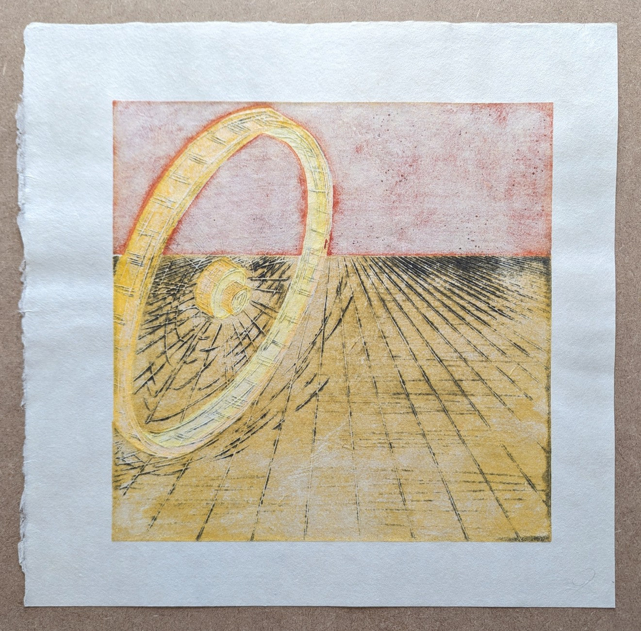 Nana Shiomi: 見立て百景 (その18)「車坂」 (One Hundred Views of Mitate No.18: Wheel (Kuruma-zaka))