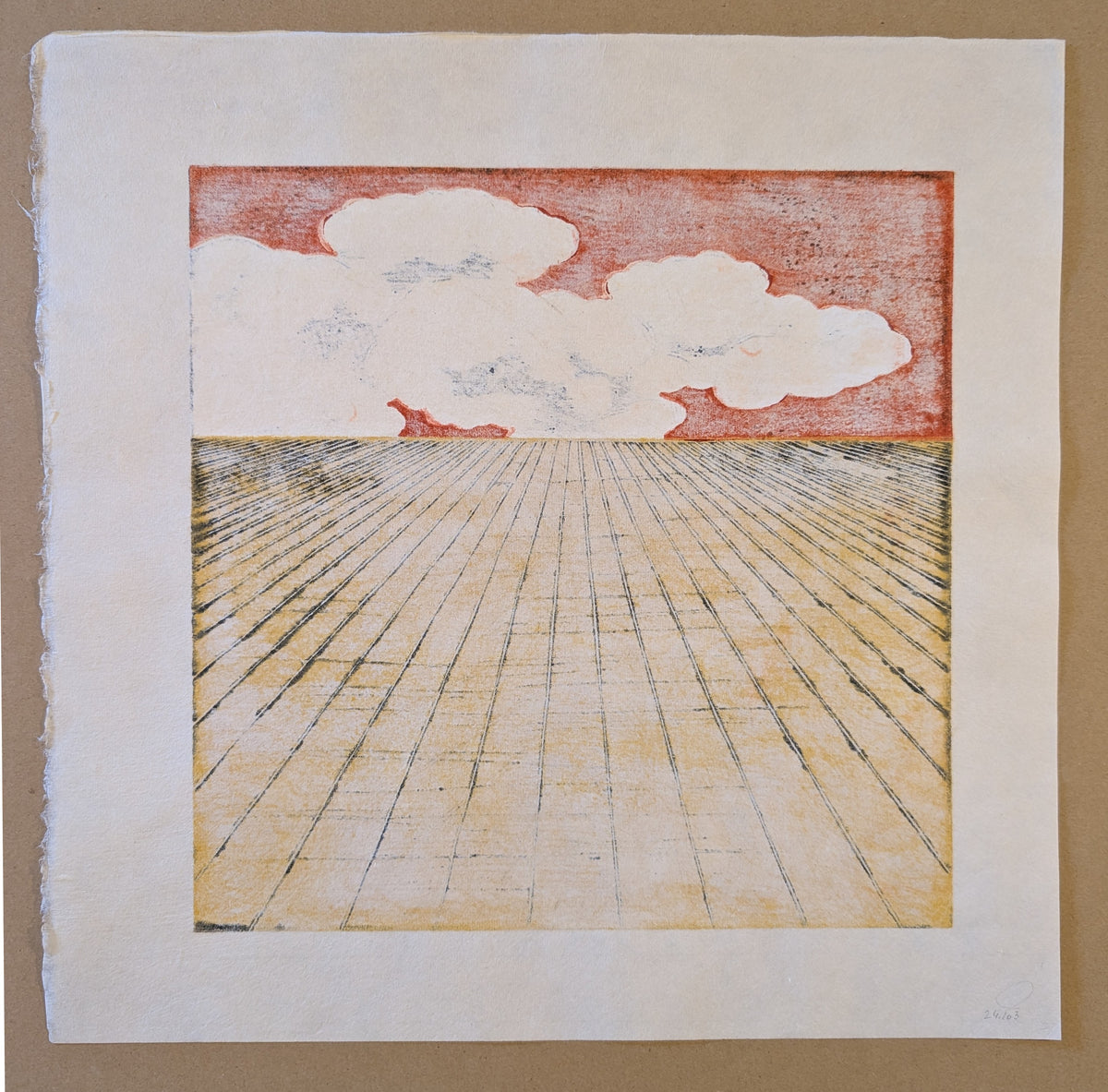 Nana Shiomi: 見立て百景 (その21)「雲」 (One Hundred Views of Mitate No.21: Clouds (Kumo))