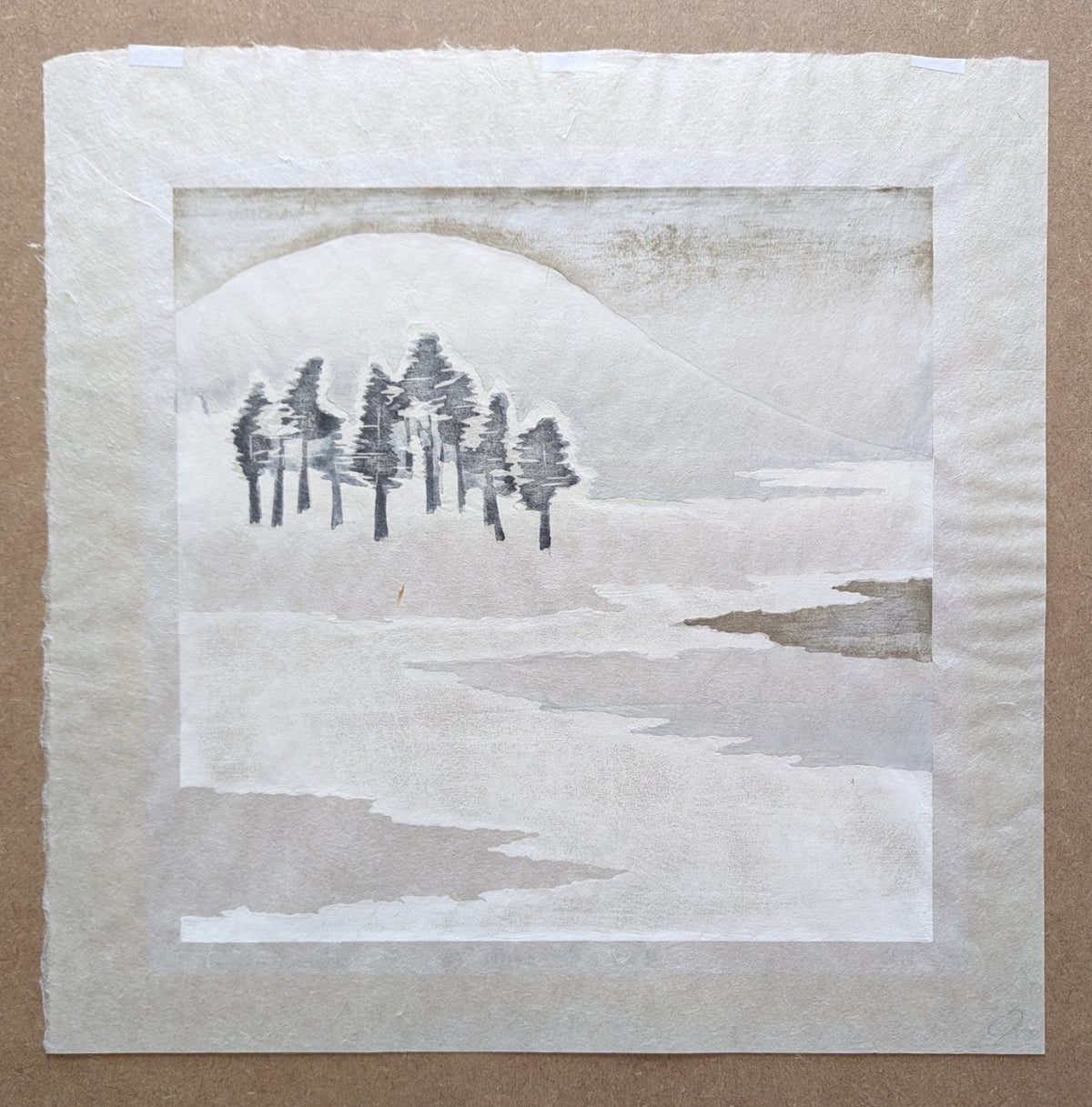 Nana Shiomi: 見立て百景 (その57)「雪」 (One Hundred Views of Mitate No.57: Snow (Yuki))