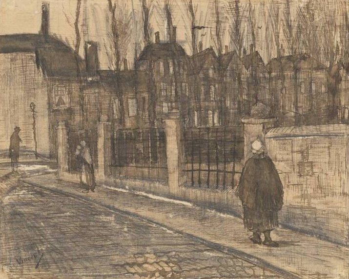 Gihachiro Okuyama - フィンセント・ファン・ゴッホの『古い街角』(Vincent van Gogh - “Old Street Corner")