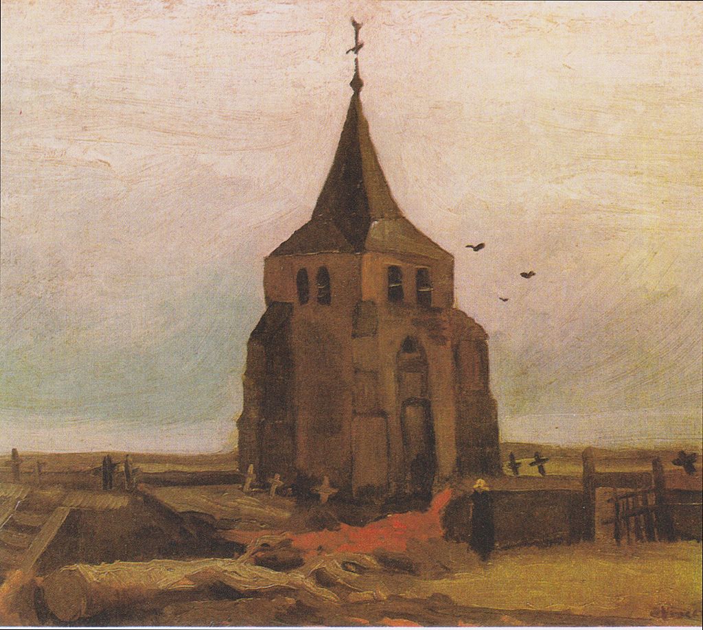 Gihachiro Okuyama - ヴァン・ゴッホ『筆 古塔』 (Van Gogh - "The Old Church Tower at Nuenen")