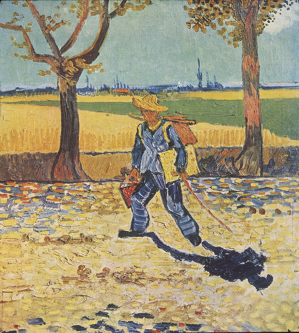 Gihacihro Okuyama - フィンセント・ファン・ゴッホの『タラスコン街道』(Vincent van Gogh - “On the Road to Tarascon”) (1977)