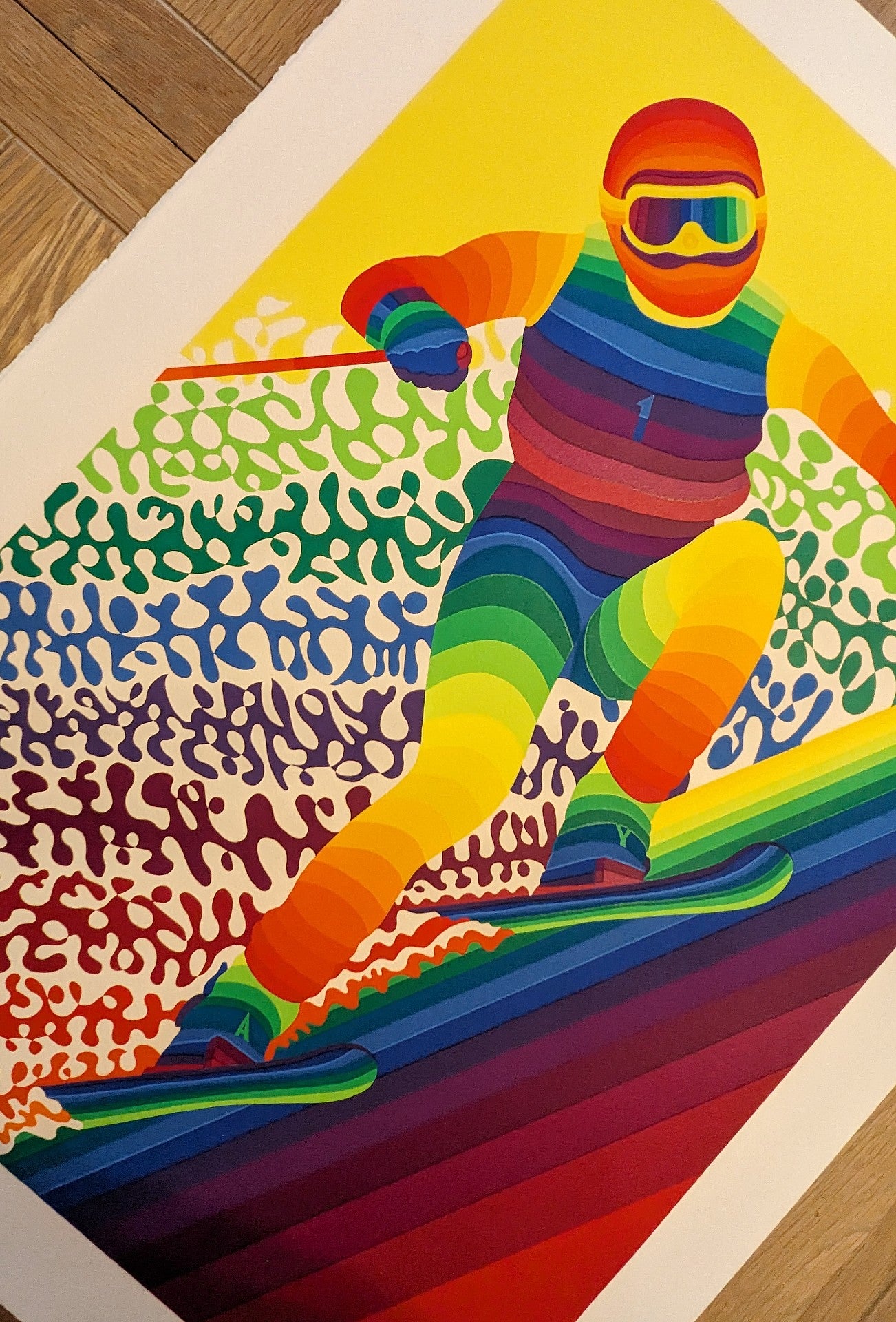 Ay-O - オリンピック - 滑降 (Olympic Games - Alpine Skiing)