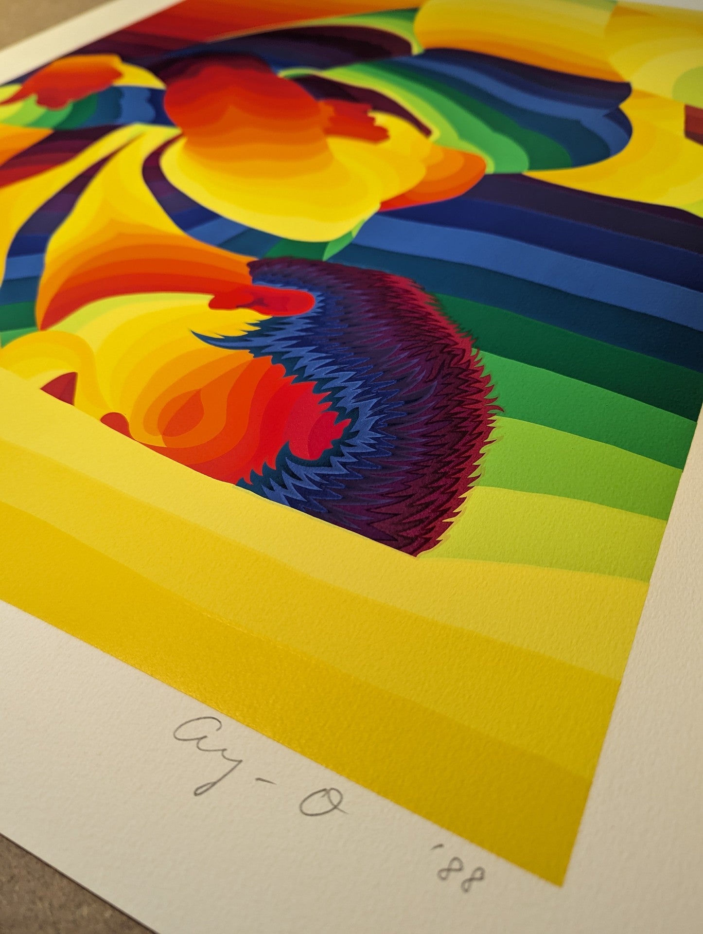 Ay-O - オリンピック - レスリング (Olympic Games - Wrestling)