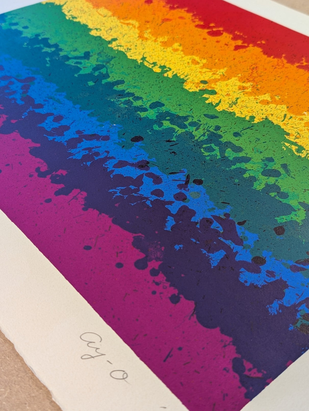 Ay-O - レインボーリトグラフⅡ (Rainbow Lithograph II)