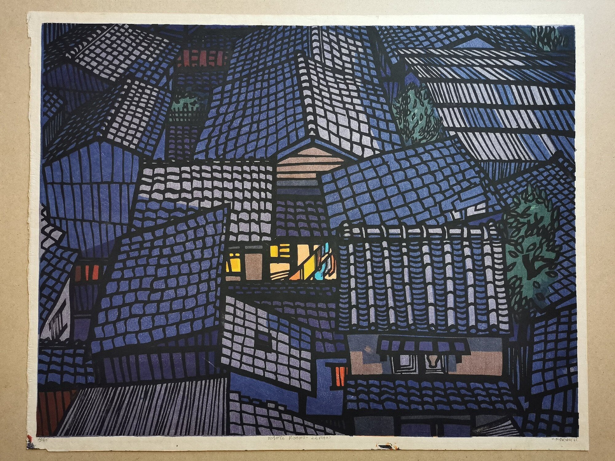 クリフトン・カーフ Clifton Karhu (1927-2007) | Kyoto Woodblock