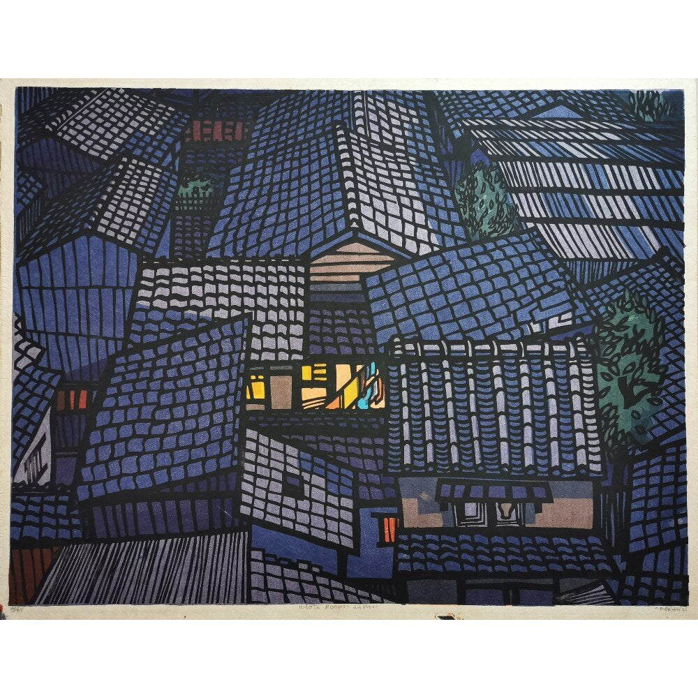 クリフトン・カーフ Clifton Karhu (1927-2007) | Kyoto Woodblock