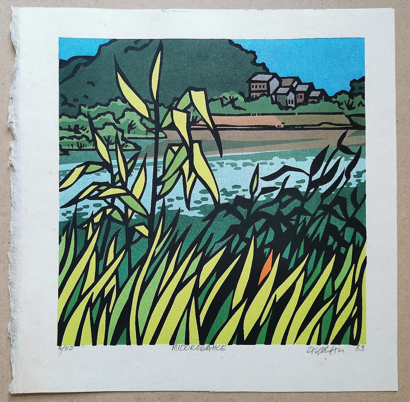 クリフトン・カーフ Clifton Karhu (1927-2007) | Kyoto Woodblock