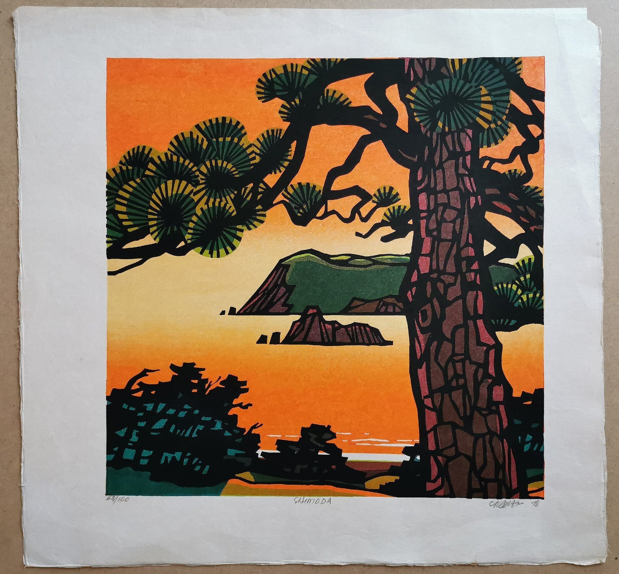 クリフトン・カーフ Clifton Karhu (1927-2007) | Kyoto Woodblock