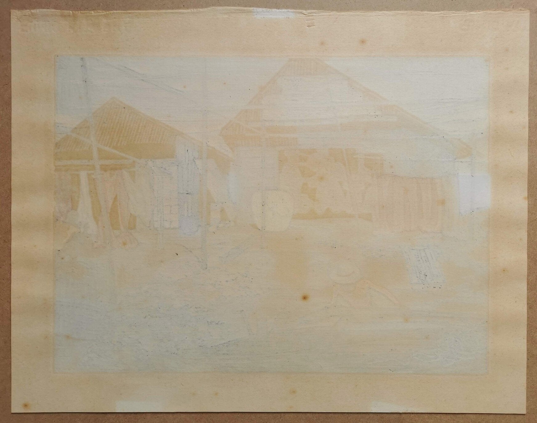 Fumio Kitaoka - 伊豆の漁村 (Fishing Village in Izu)