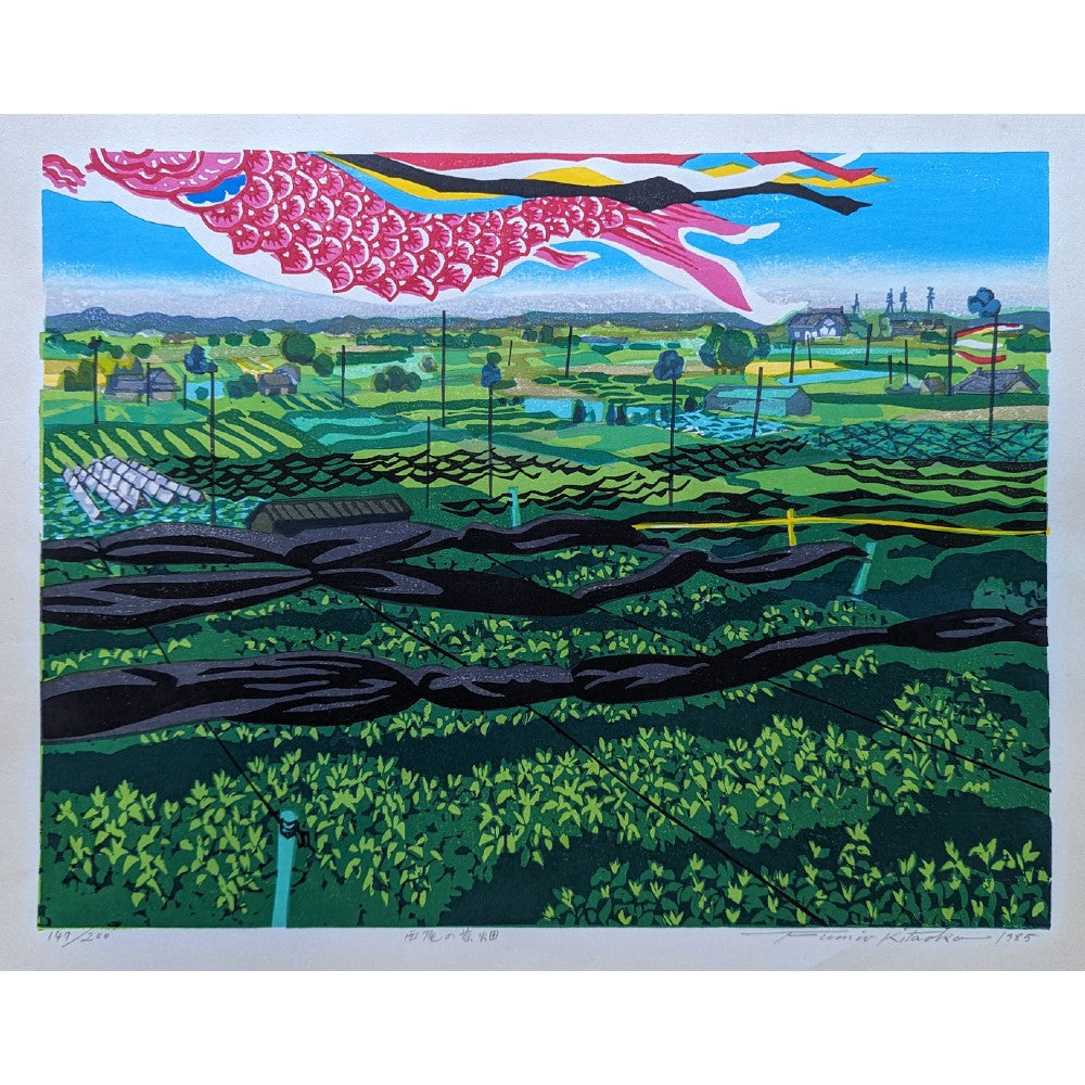 Fumio Kitaoka - 西尾の茶畑 (Nishio Tea Plantations)