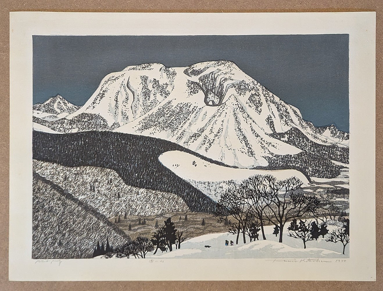 Fumio Kitaoka - 雪の山 (Snowy Mountain)