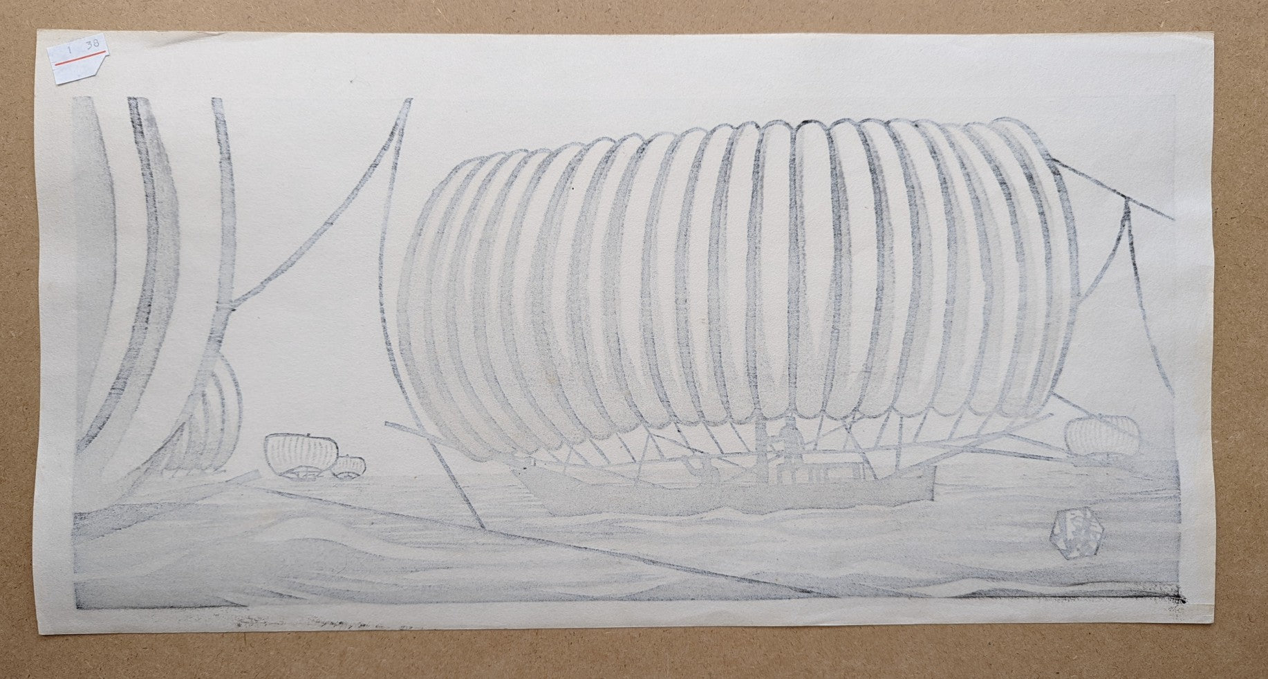 Gihachiro Okuyama - 帆引き船 (Hobikibune)