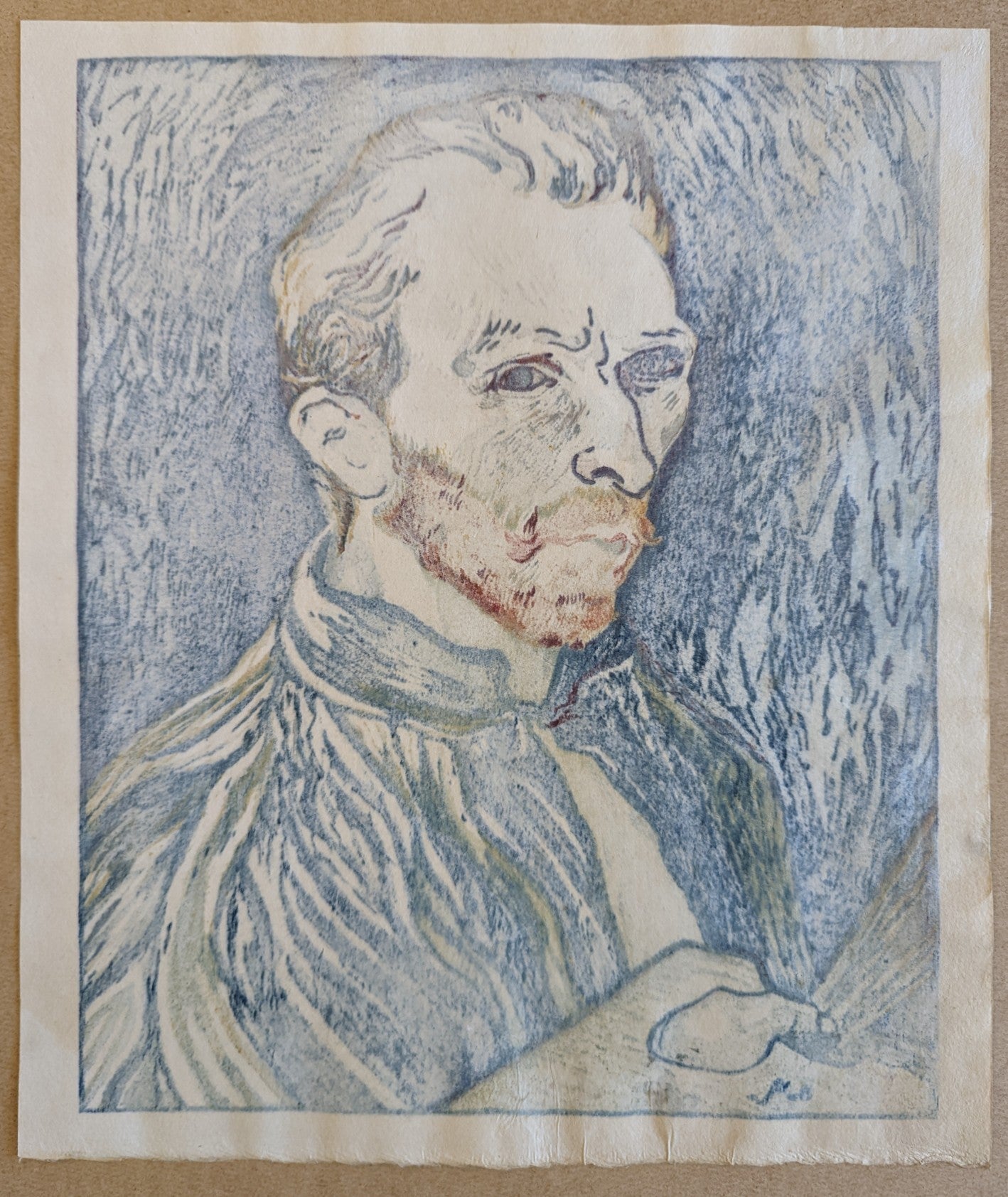 Gihachiro Okuyama - フィンセント・ファン・ゴッホの『パレットをもつ自画像』 (Vincent van Gogh - “Self-Portrait with Palette”)