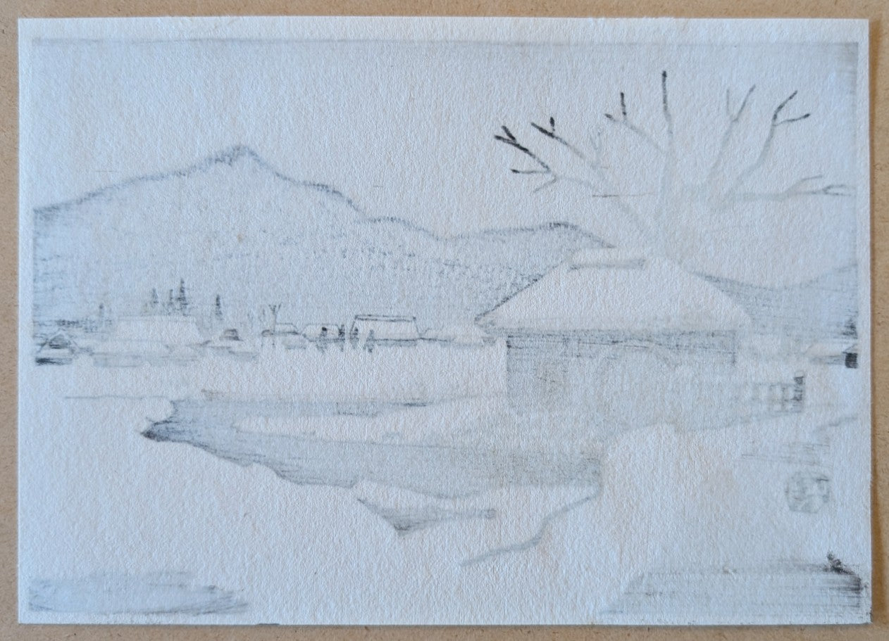 Gihachiro Okuyama - 水車小屋 (Watermill)