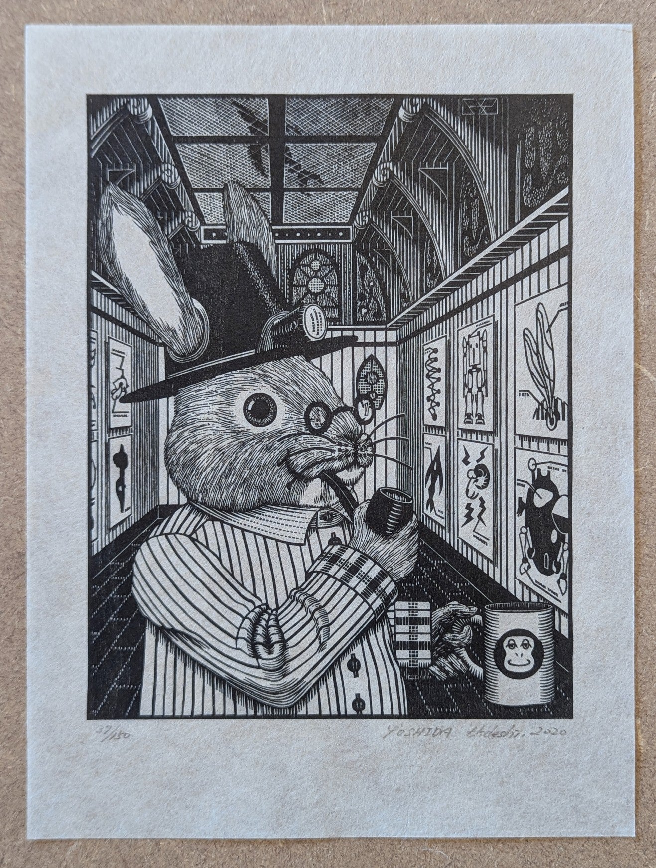 Hideshi Yoshida - CEOは,朝のコーヒーを飲みながら、今日はどんな奇跡を起こそうかと考える  (The CEO, while drinking morning coffee, contemplates what miracles might happen today)