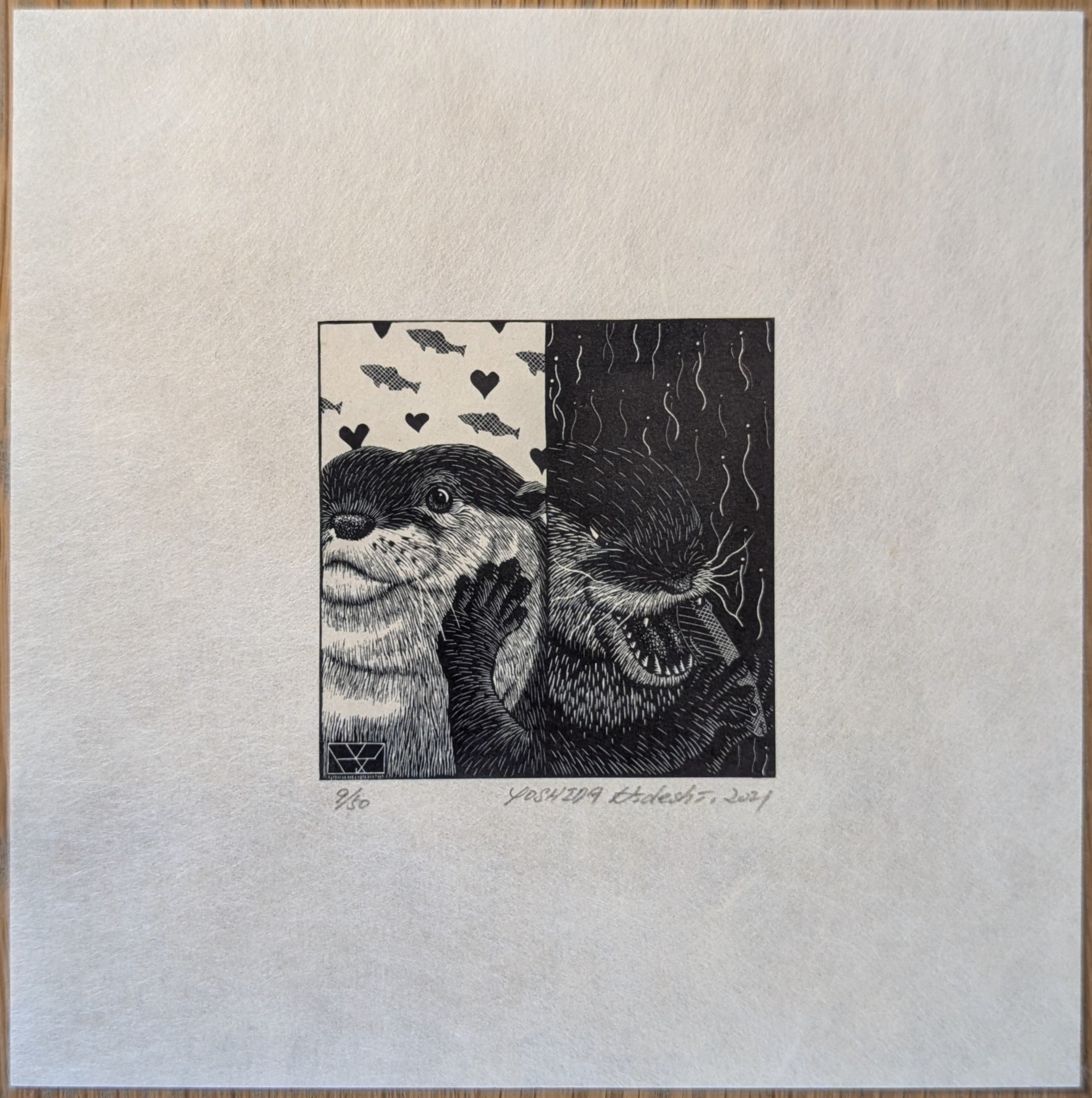 Wood Engraving (木口木版)