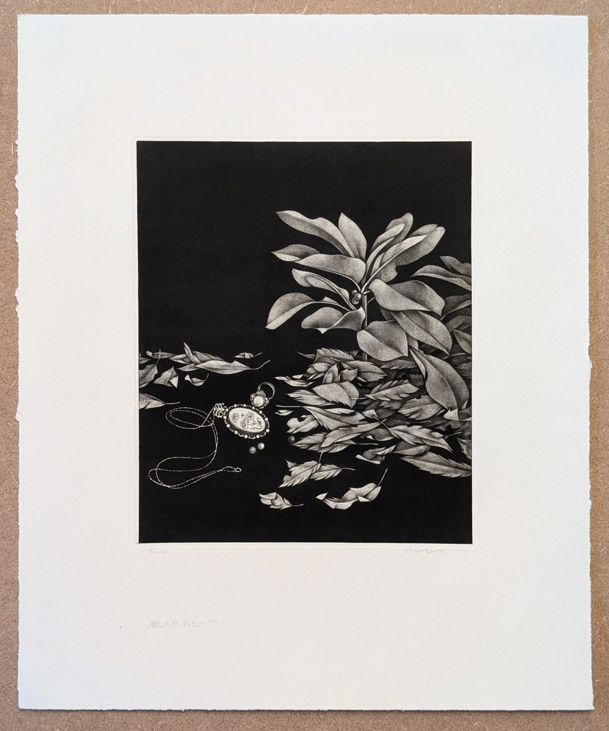 斎藤カオル Kaoru Saito | Master of Japanese Mezzotint | Kumo Arts