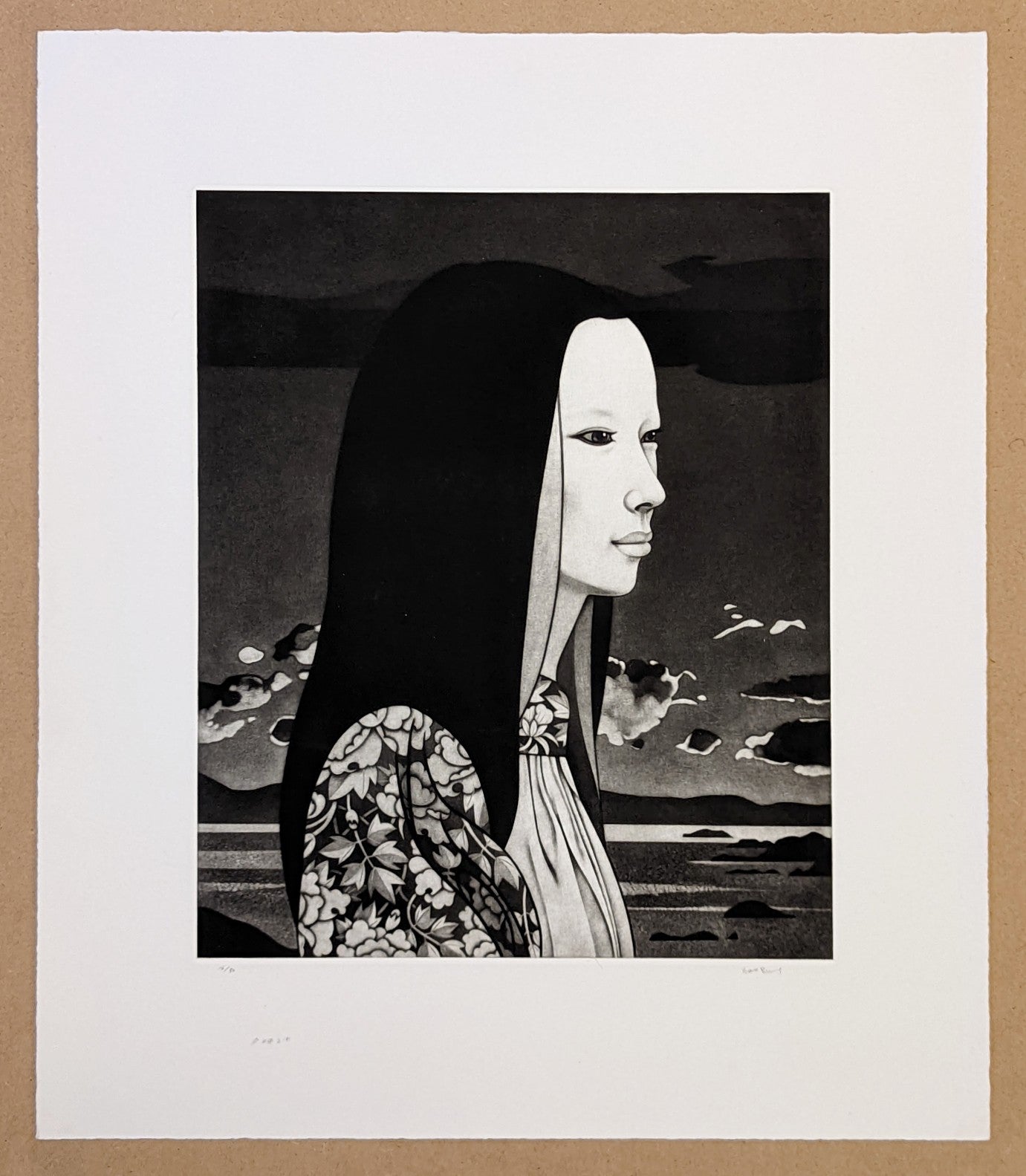 斎藤カオル Kaoru Saito | Master of Japanese Mezzotint | Kumo Arts