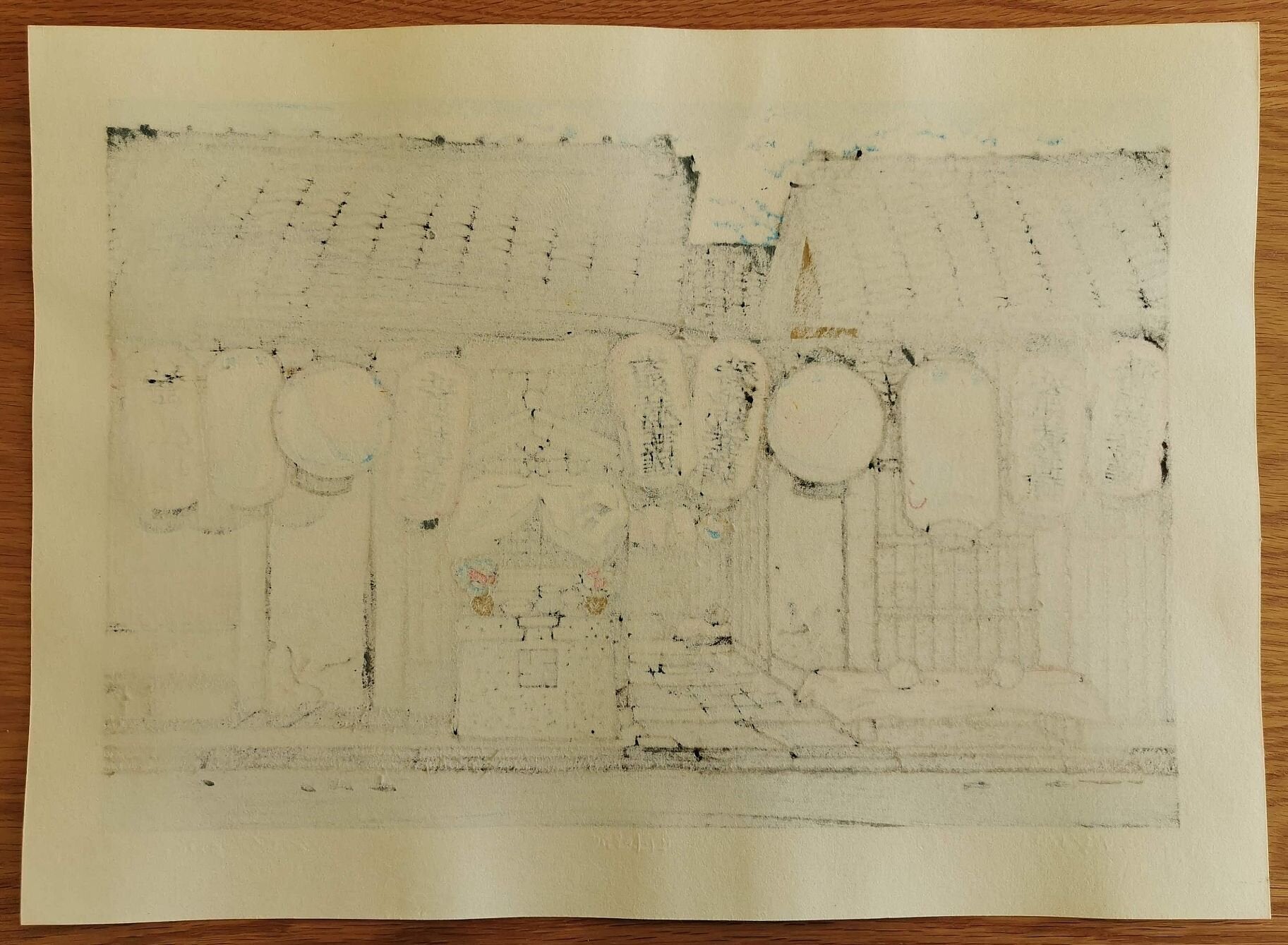 Katsuyuki Nishijima - 西陣の路地 (Alley in Nishijin)
