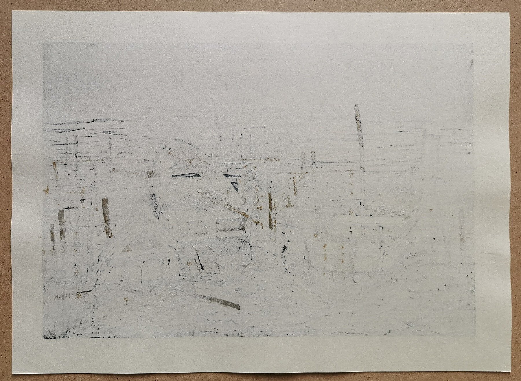 Katsuyuki Nishijima - 堅田舟だまり (Katata Moorings)