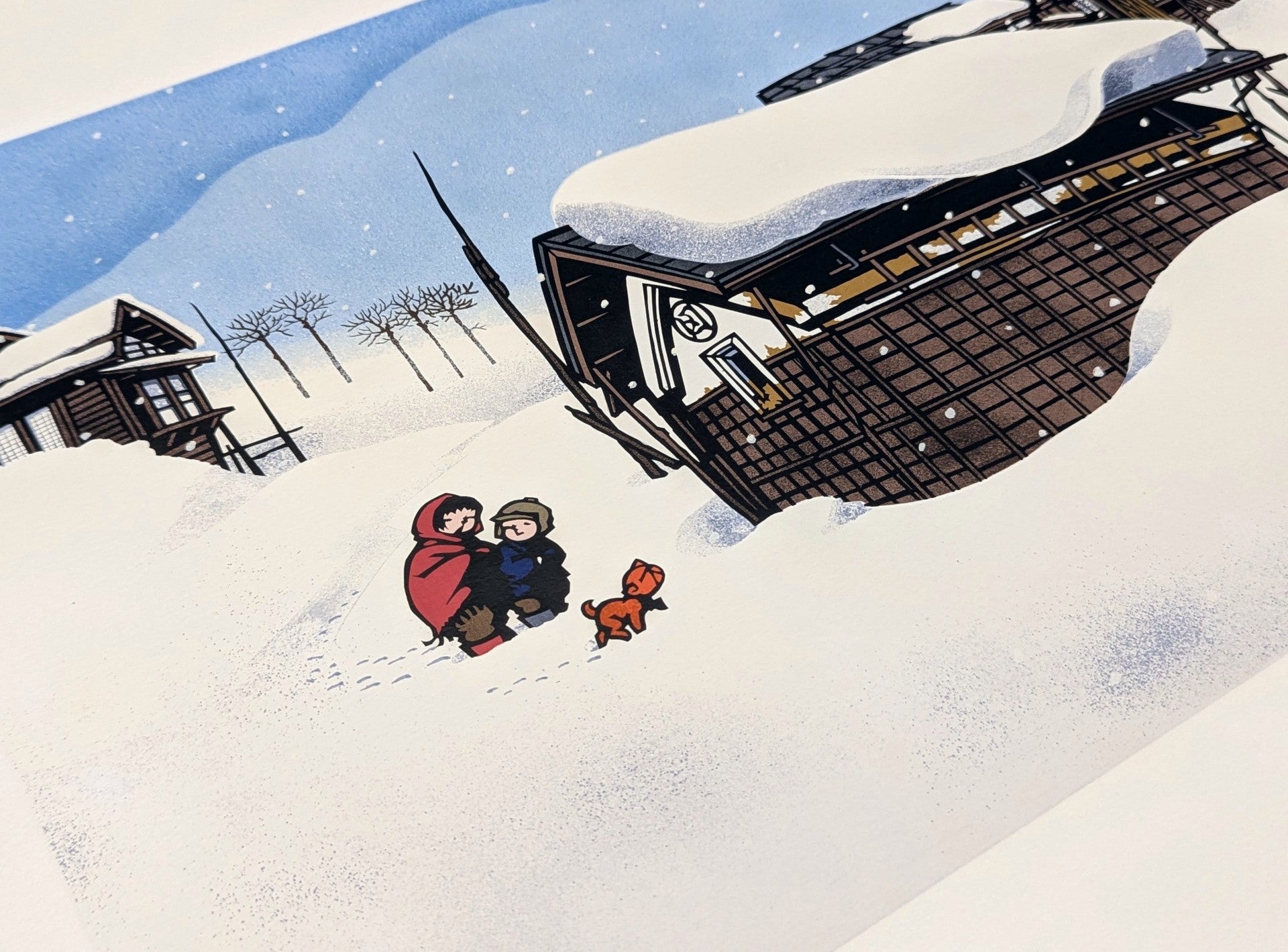 Koh Sekiguchi - 冬 根雪の里 (Winter: Snowy Village)