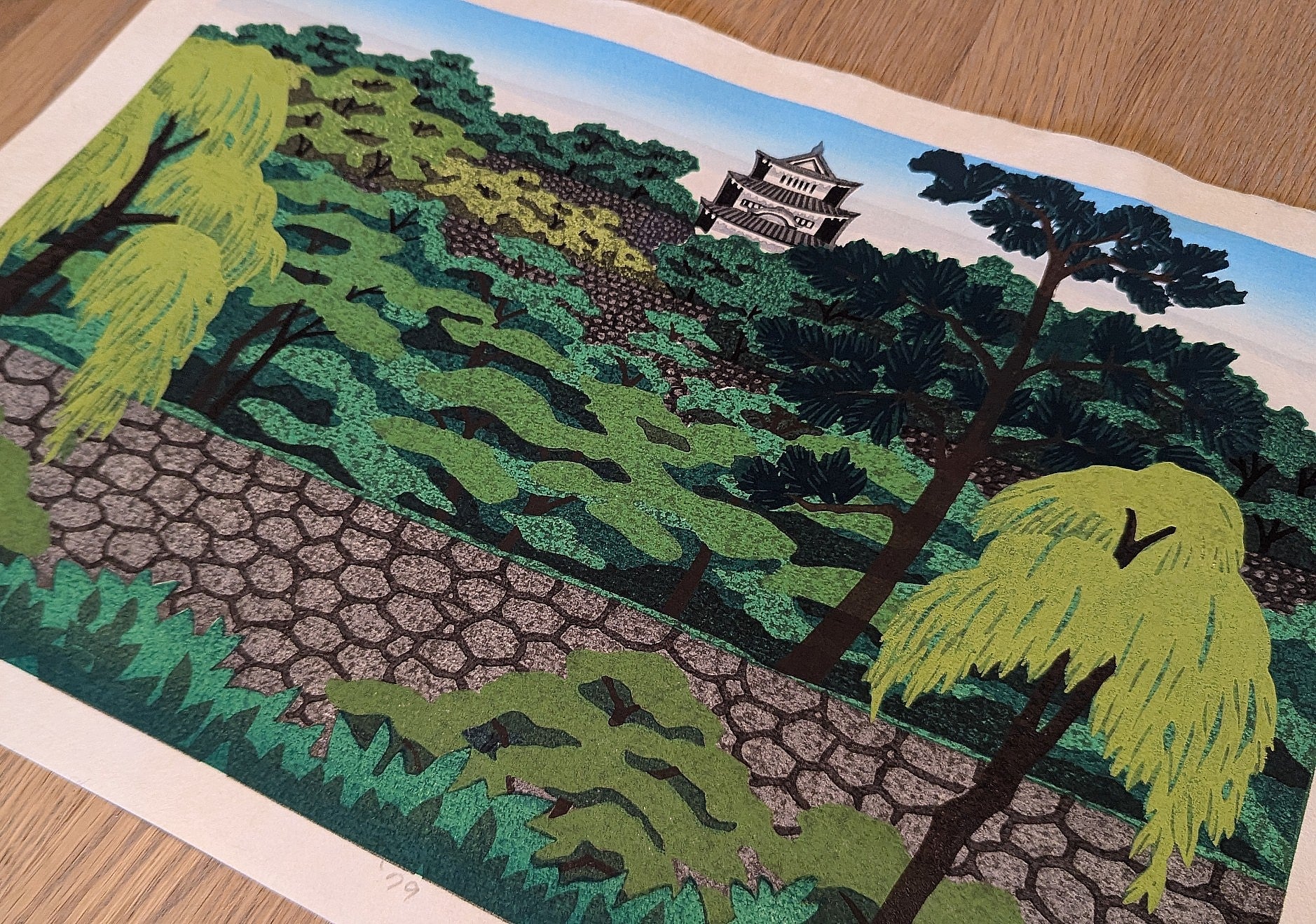 Masao Ido - 丸亀城 2 (Marugame Castle 2)