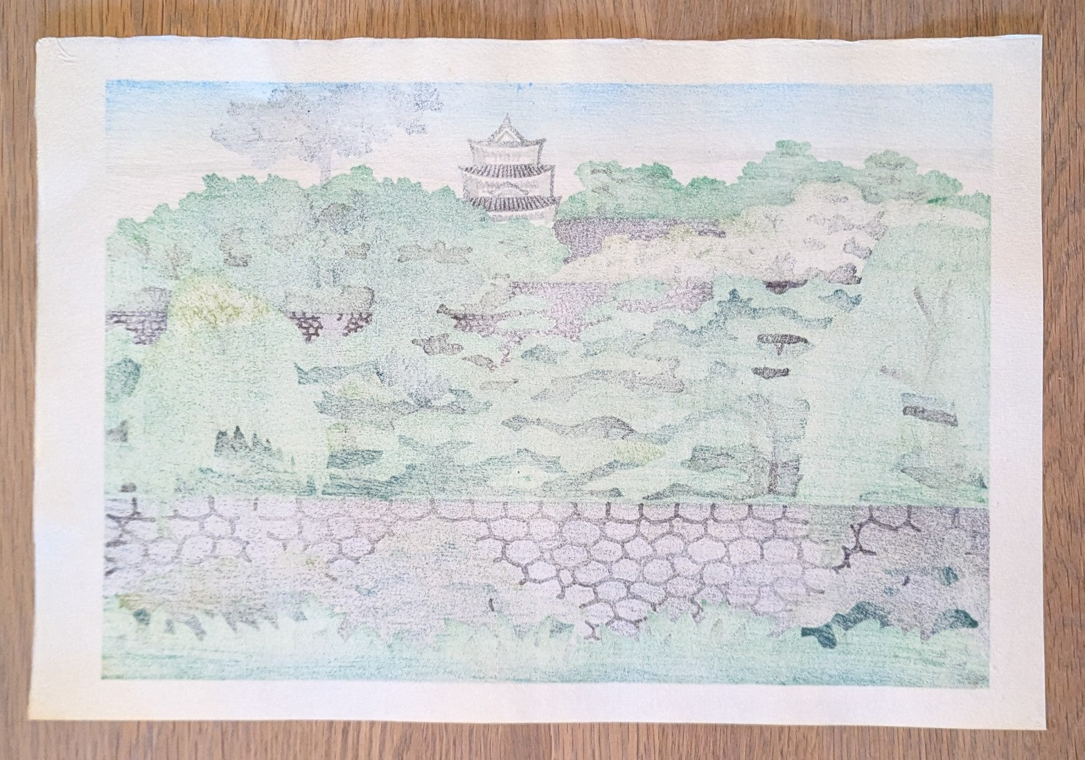 Masao Ido - 丸亀城 2 (Marugame Castle 2)