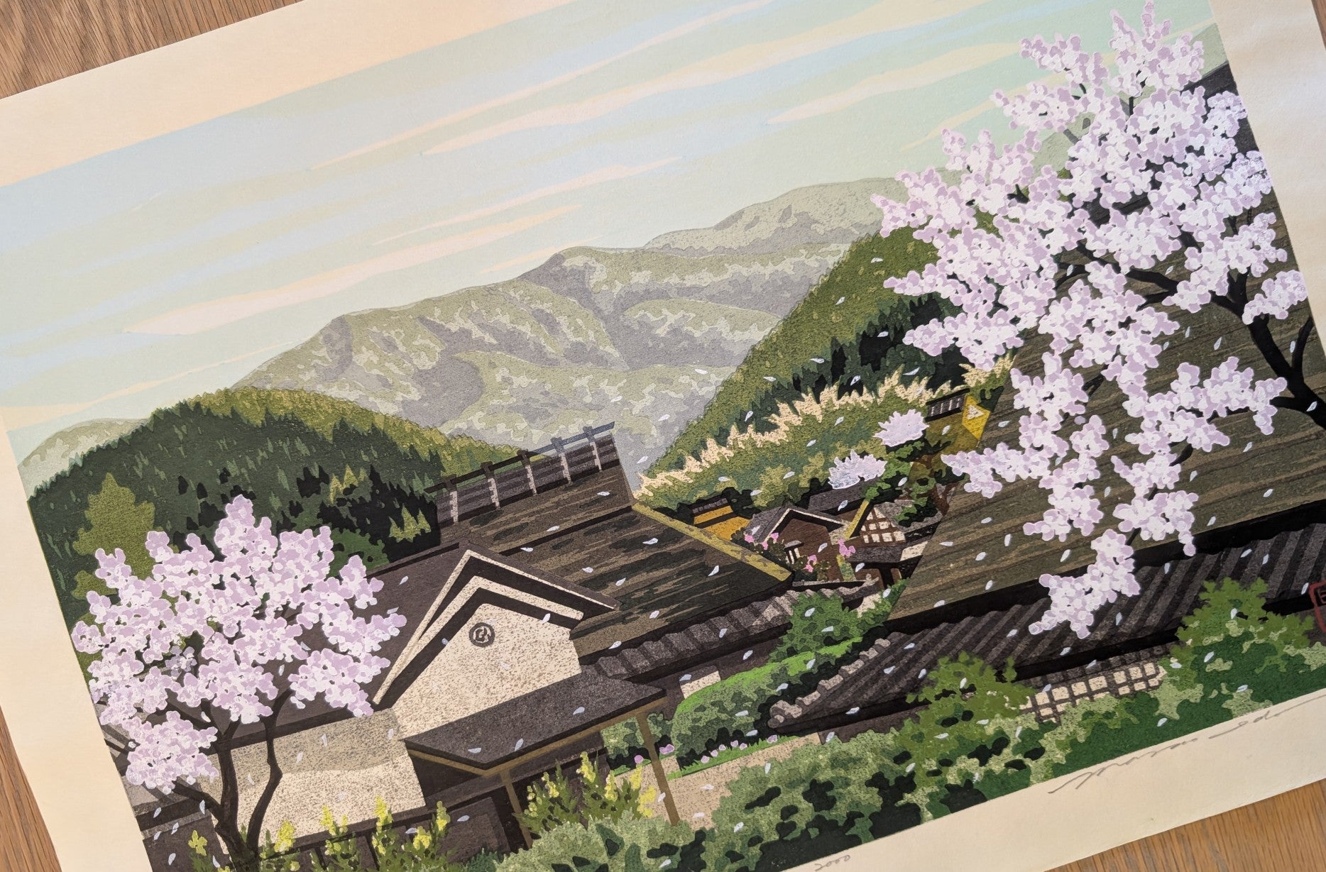 Masao Ido - 美山の春 (Spring in Miyama)