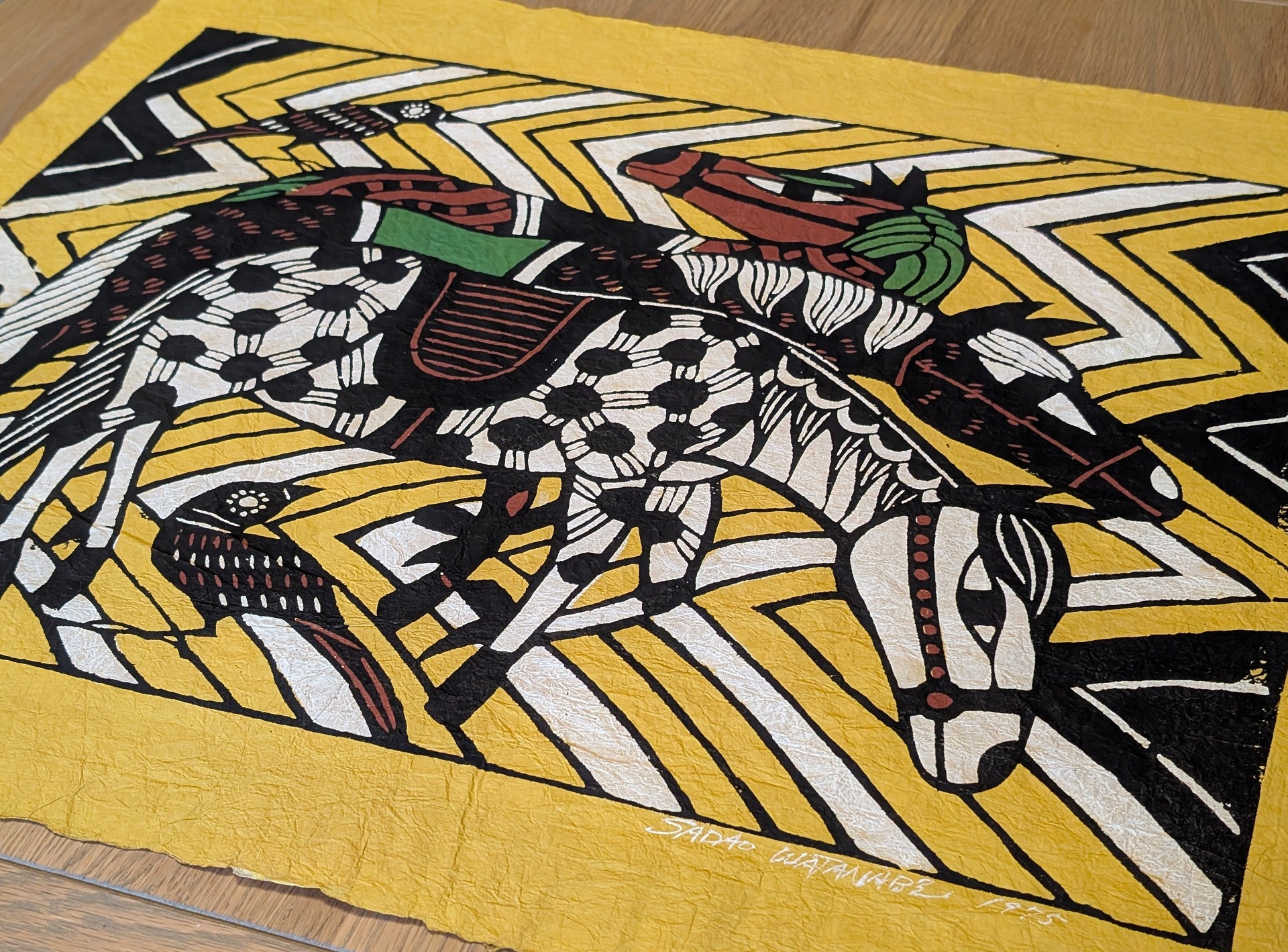 Sadao Watanabe - 三頭の馬 (Three horses)